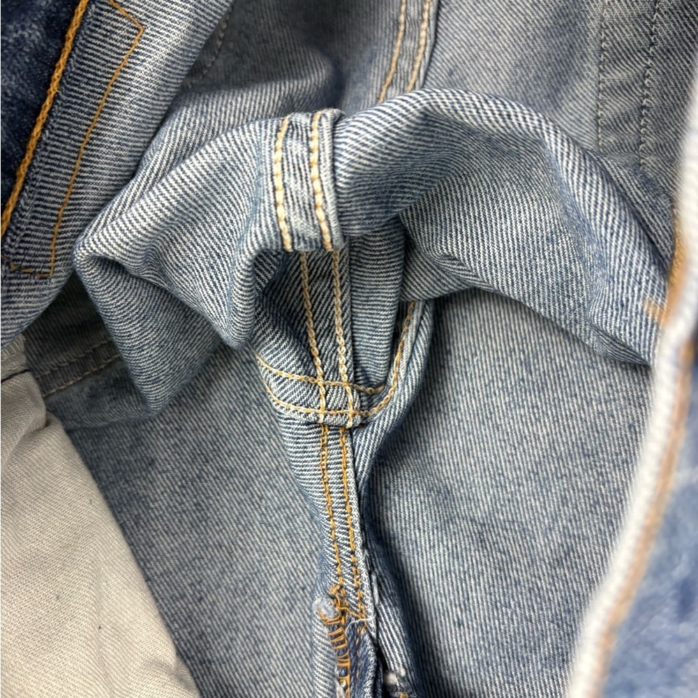 Levi's 515 Bootcut Lower Rise Jeans size 12 Y2K 2002 - 72% cotton medium wash - Picture 10 of 16